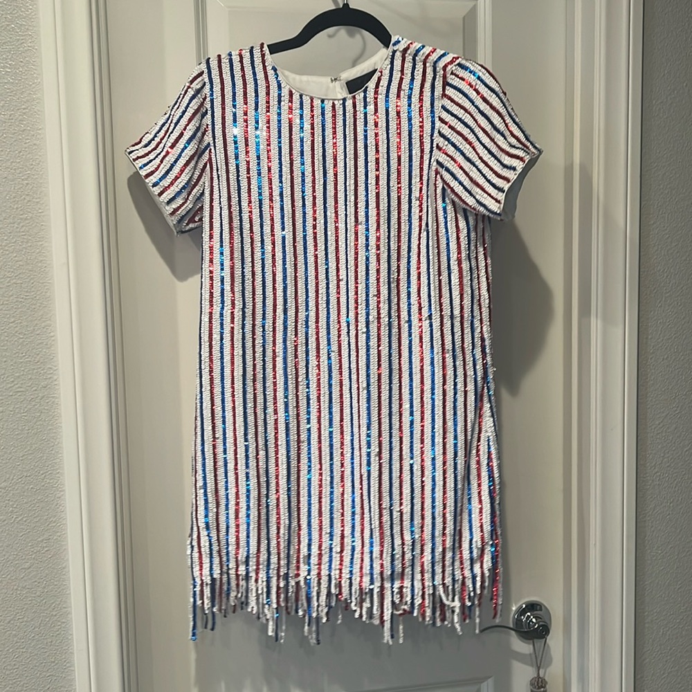 Brand New Sequin Shift Dress X by NBD
